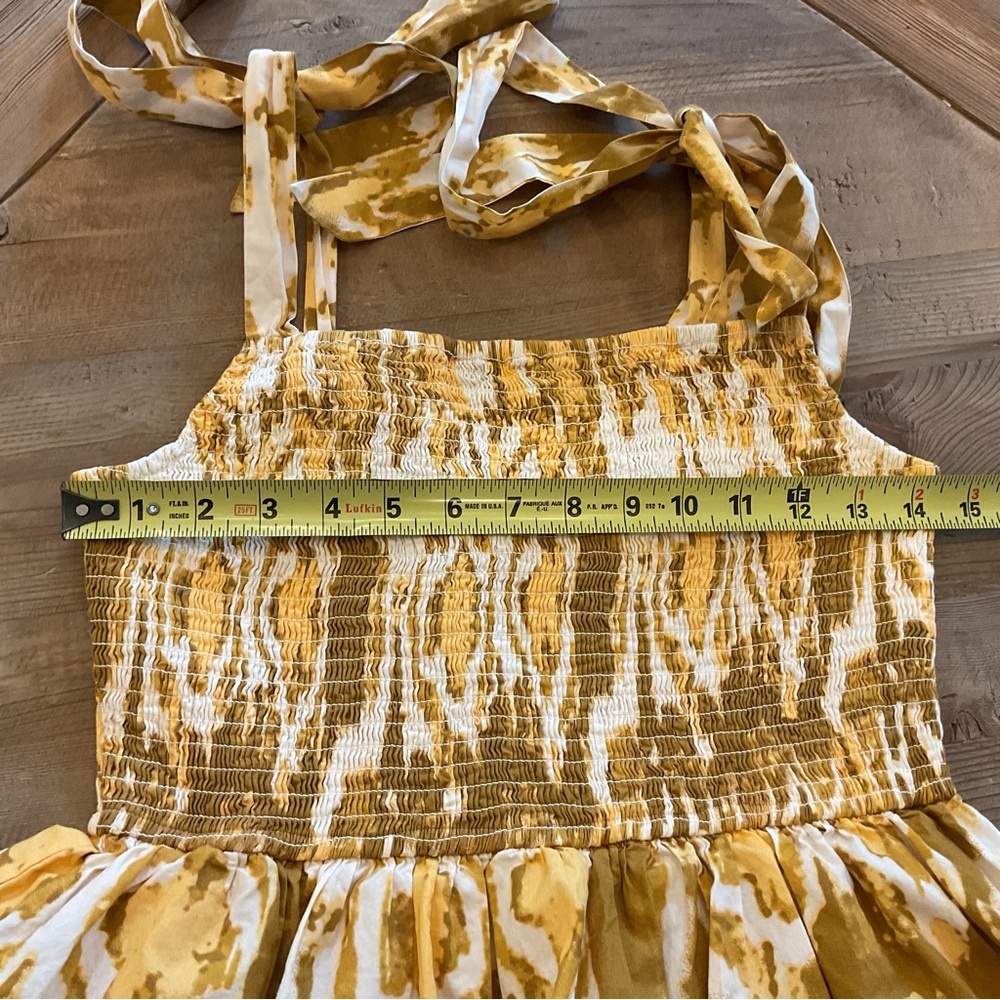 Anthropologie Cleobella Shae Ikat‎ Smocked Tiered Dress - Picture 10 of 12
